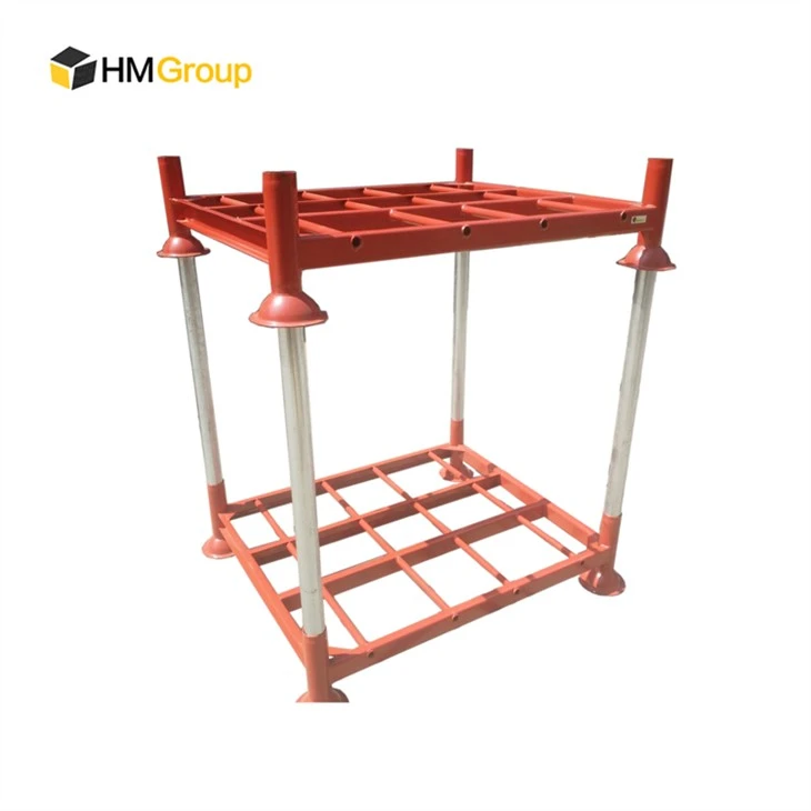 red storage rack